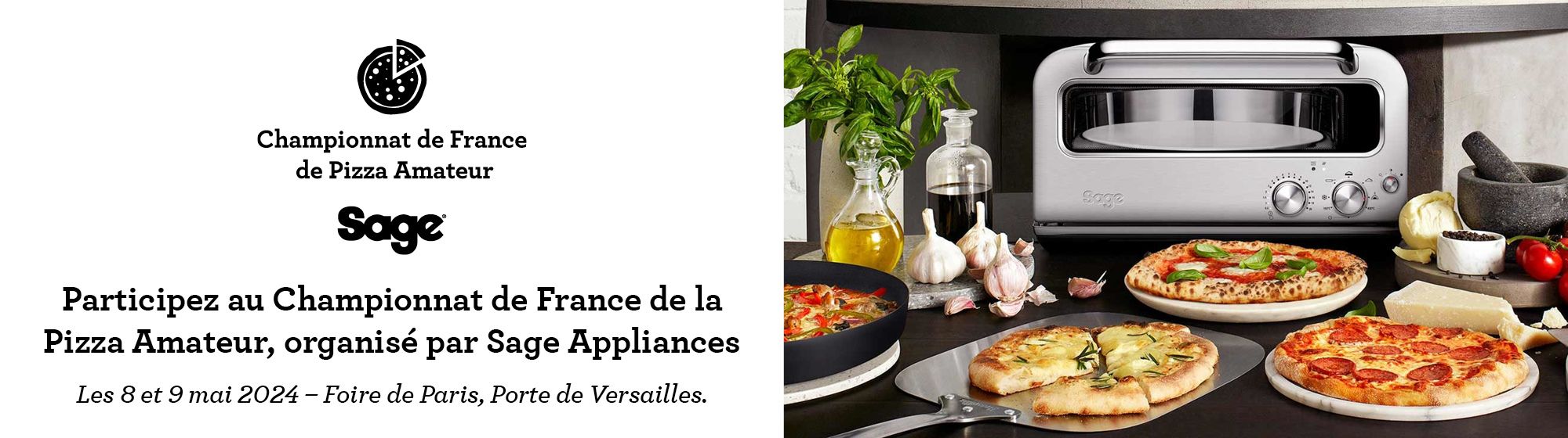 Championnat de france de pizza amateur avec sage appliances