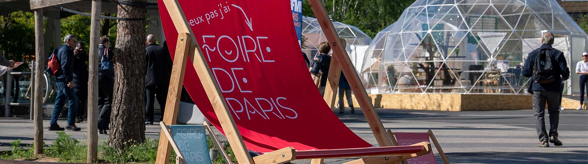 Transats géants de la Foire de Paris