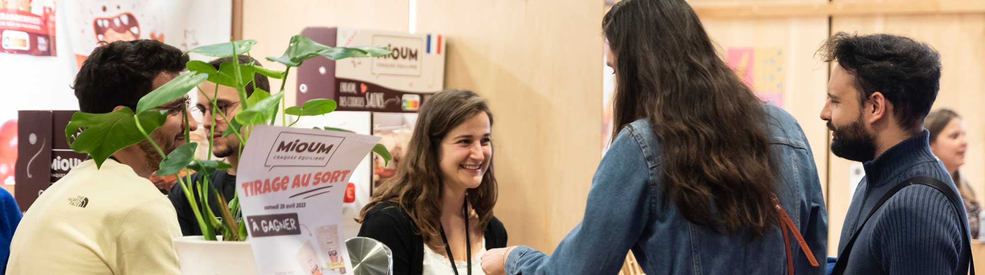 Exposants au Start Up Boost' Foire de Paris