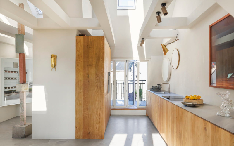 salle à manger ouverte