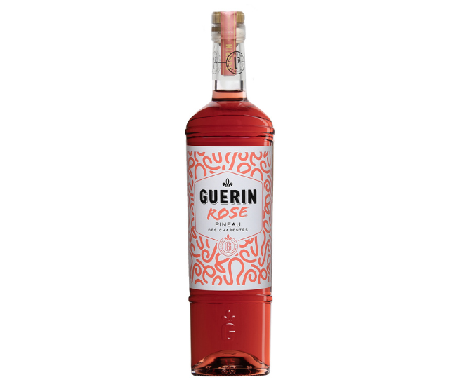 Bouteille de Pineau Rose de la Famille Guerin