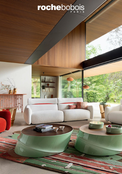 Bamboo Mood sofa, designed by Jiang Qiong