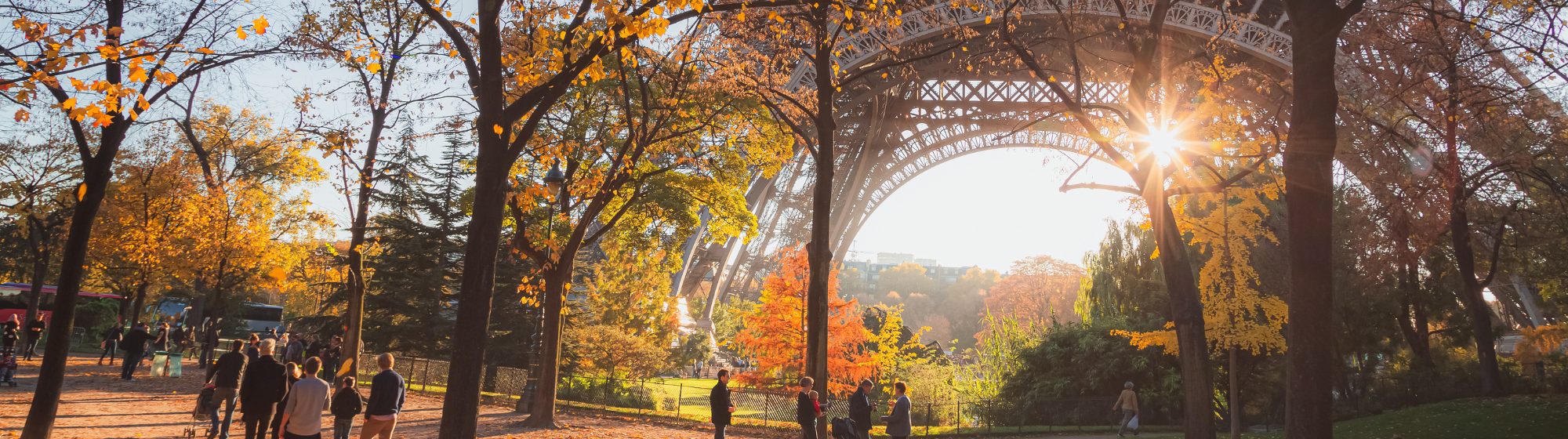 Tour Eiffel en automne