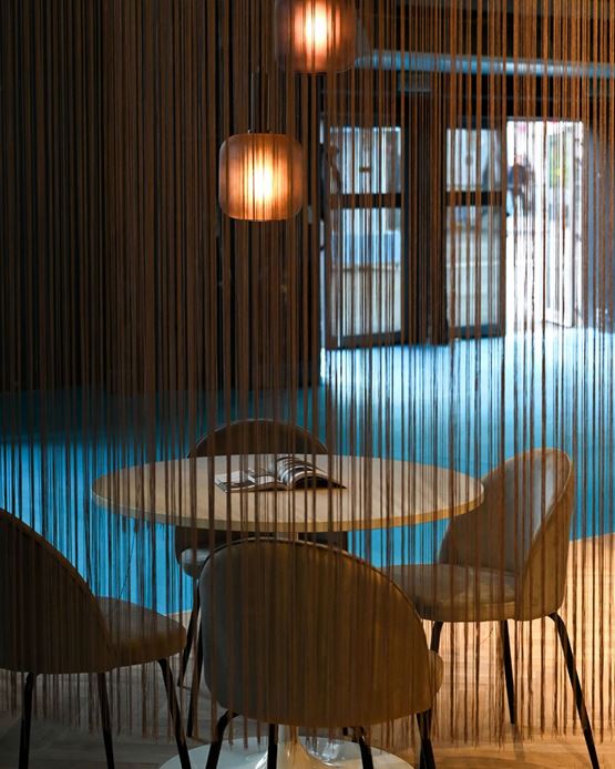 salon interieur en bois