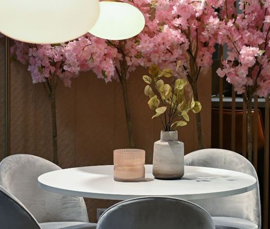 Salon aménagé sur Foire de Paris