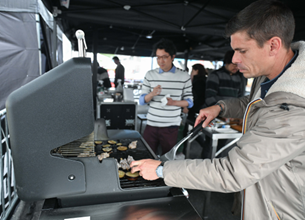 championnat de barbecue sur Foire de Paris