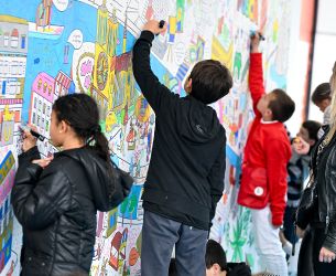 enfants sur Foire de Paris