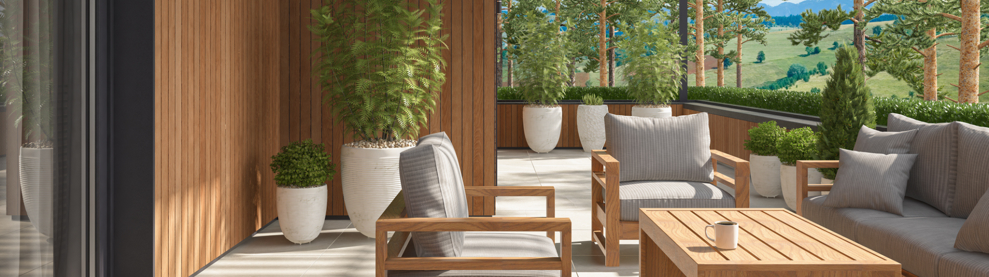 terrasse moderne