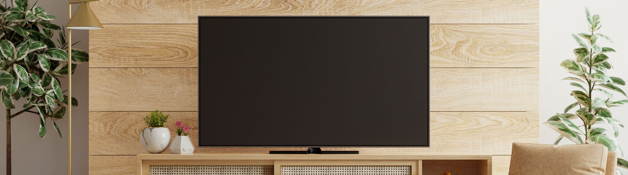 Meuble tv en bois