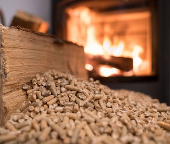 grain pour poêle à bois
